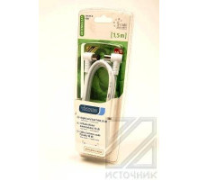 VIVANCO 7/55-N  43033 TV, угол, белый 1,5м BL1