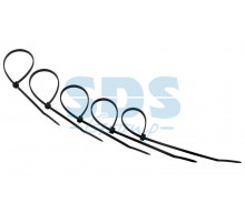 Хомут nylon 200 х 4.0 мм 25шт черный REXANT