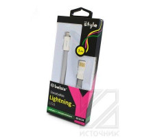 Belsis style BS1014 Lightning-USB, серый, 1м зарядка+синхронизация BL1