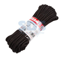 Шнур с сердечником 7мм 20м (черный)