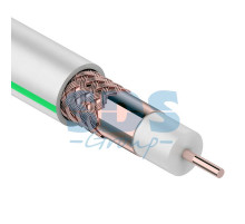 Кабель SAT 703B+Cu/Cu/Cu, (75%), 75 Ом, 20м., белый REXANT