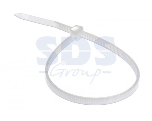 Хомут nylon 4.0 х 300 мм 100 шт белый REXANT