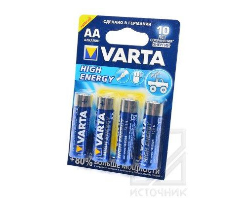 VARTA HIGH ENERGY 4906 LR6 BL4