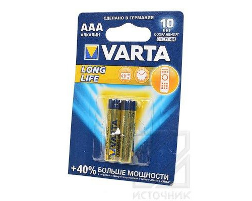 VARTA LONGLIFE 4103 LR03 BL2