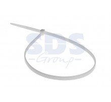 Хомут nylon 5.0 х 400 мм 100 шт белый REXANT