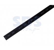 10.0 / 5.0 мм 1м термоусадка черная REXANT