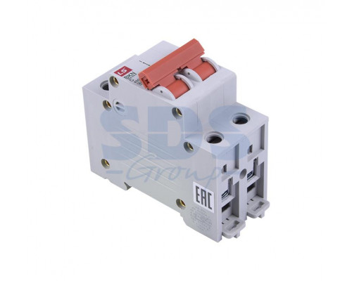 Автоматический выключатель BKN 2P C32A, тип C, 2 полюса, 6кА, 240/415В, номинальный ток 32A