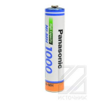 Panasonic BK-4HGAE/BF1 1000mAh AAA bulk, в упак 500 шт