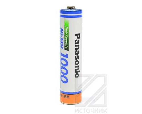 Panasonic BK-4HGAE/BF1 1000mAh AAA bulk, в упак 500 шт