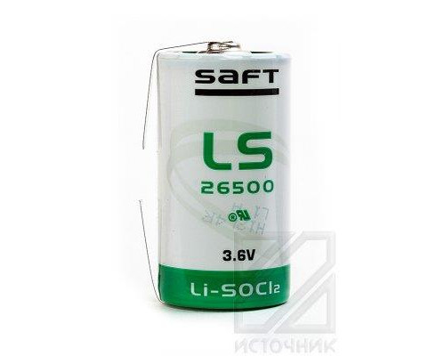 SAFT LS 26500 CNR C с лепестковыми выводами