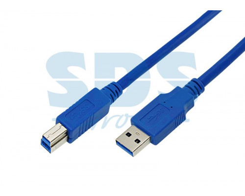 шнур штекер USB A 3.0- штекер USB B 3.0 1,5м REXANT