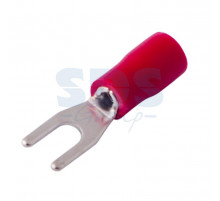 НАКОНЕЧНИК ВИЛОЧНЫЙ изолированный (НВИ - 3.2мм) 0.5-1.5мм² (SV1.25-3, VS1.25-3) REXANT