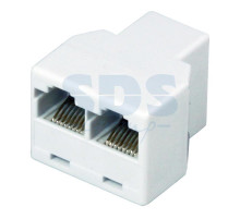 Компьютерный двойник (гнездо - 2 гнезда) 8Р-8С REXANT