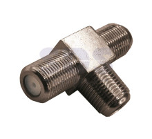 ПЕРЕХОД соединитель x3 гнезда F (F-тройник) PROCONNECT