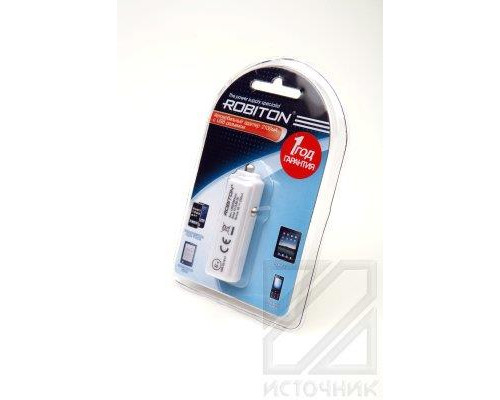 ROBITON USB2100/Auto 2100мА с USB входом BL1