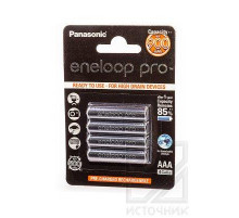 Panasonic eneloop pro BK-4HCCE/4BE 900mAh AAA BL4