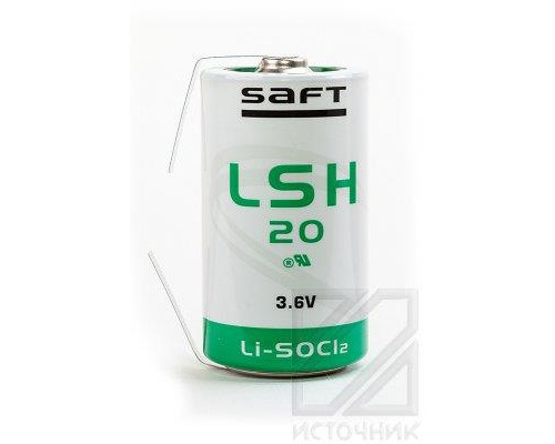 SAFT LSH 20 CNR D с лепестковыми выводами