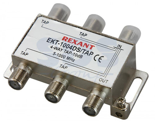 ОТВЕТВИТЕЛЬ 4 отвода 10 дБ REXANT