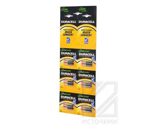 DURACELL LR03 отрывной 2*6 BL12