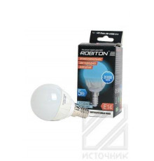 ROBITON LED Globe-5W-4200K-E14 BL1