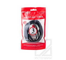 Belsis BASIC LINE BL 1037 Jack 3,5 mm Stereo вилка - 2 RCA вилка 3,0м BL1