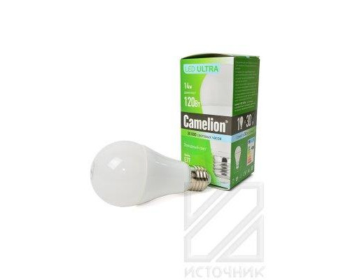 Camelion LED14-A60/845/E27 4500K 14Вт BL1