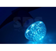 Лампа шар DIA 50 10 LED е27 синяя 24V/AC NEON-NIGHT