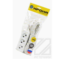 КРОНА КБ312010-Б РС-3 (У10-001УХЛ4) 10м (ШВВП 2х0,75) BL1