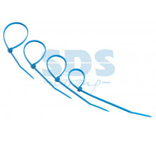 Хомут nylon 150 х 3.0 мм 25шт синий REXANT