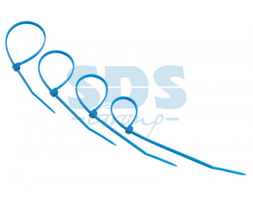 Хомут nylon 150 х 3.0 мм 25шт синий REXANT