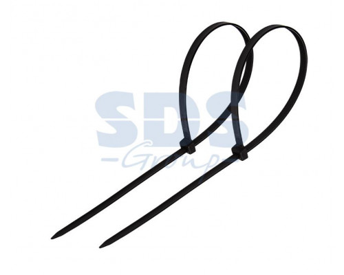 Хомут nylon 5.0 х 300 мм 100 шт черный REXANT