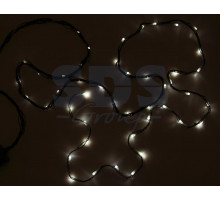 Гирлянда нить (стринг-метеор с динамикой) 3М (IP44) 24V ТЕПЛЫЙ БЕЛЫЙ NEON-NIGHT