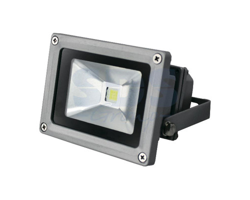 Прожектор уличный LED, белый, 10W, 220В, 800 Lm, IP65. Lamper