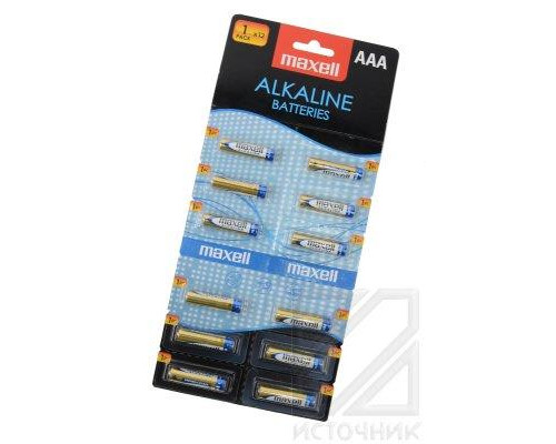 MAXELL Alkaline LR03 BL12