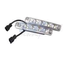 Дневные ходовые огни в алюминиевом корпусе с верхним креплением 10 диодов