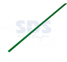 2.5 / 1.25 мм 1м термоусадка зелёная REXANT