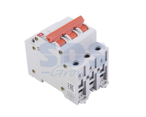 Автоматический выключатель BKN 3P C40A, тип C, 3 полюса, 6кА, 240/415В, номинальный ток 40A