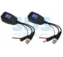 Приемо-передатчик видео (BNC) + питание + DATA по витой паре (8P8C) (комплект 2 шт) Цена за штуку REXANT