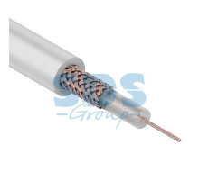 Кабель 2C-2V, MicroCoaxial+Cu, (72%), 75 Ом, 200м., белый REXANT