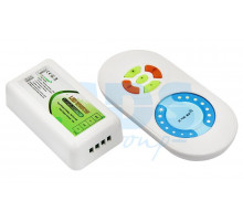 Беспроводной контроллер 2.4G управления цветовой температурой с пультом ДУ; DC 12-24V, 12A