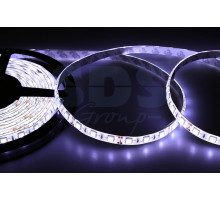 LED лента герметичная в силиконе, ширина 10 мм, IP65, SMD 5050, 60 диодов/метр, 12V, цвет светодиодов белый LAMPER