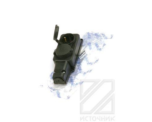 BEMIS BK1-1402-2612 2гн накладная с крышкой каучук черная