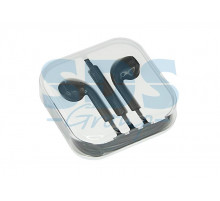 Наушники с микрофоном черные