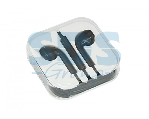 Наушники с микрофоном черные