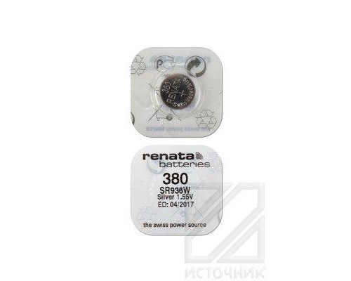 RENATA SR936W  380, в упак 10 шт