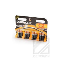 DURACELL LR6 6+2 бесплатно BL8