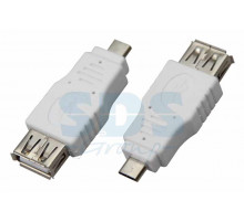 Переходник гнездо USB-A (Female) - штекер Micro USB (Male) REXANT