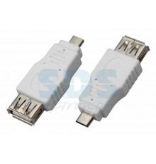 Переходник гнездо USB-A (Female) - штекер Micro USB (Male) REXANT