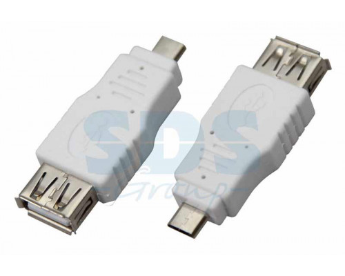 Переходник гнездо USB-A (Female) - штекер Micro USB (Male) REXANT