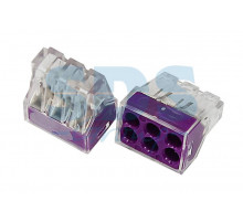 Электромонтажные экспресс-клеммы 773-326 (6*2.5мм²) REXANT